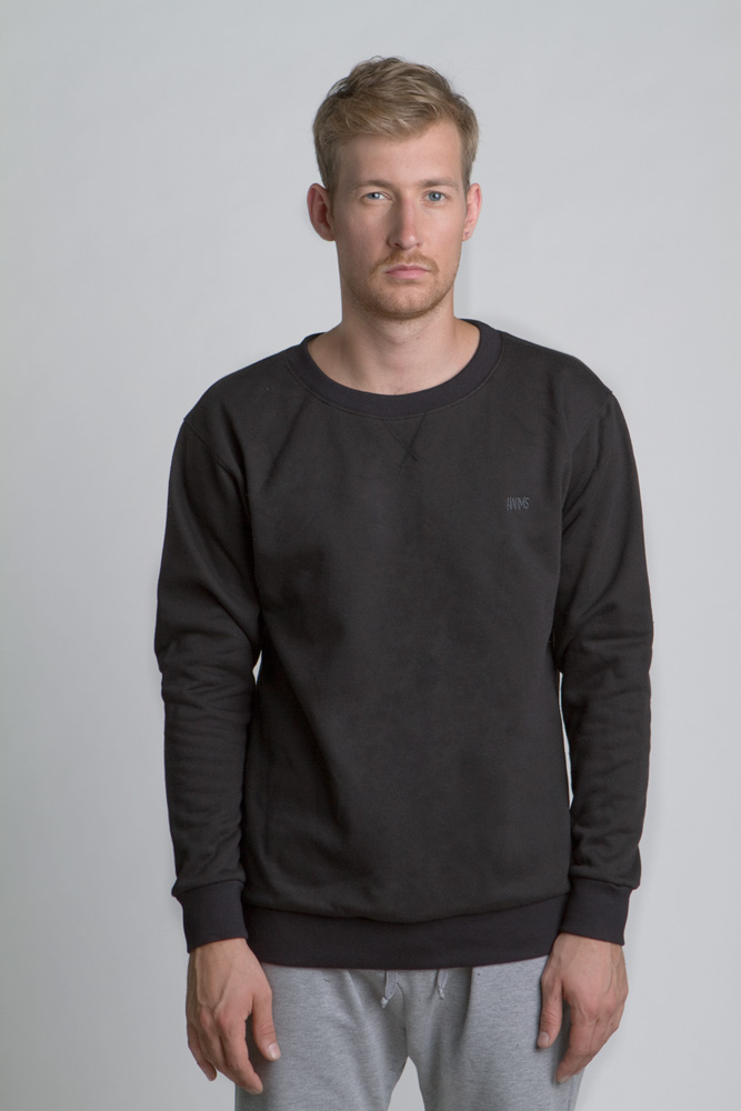 Толстовка Basic Sweatshirt Black | Интернет-магазин одежды и ...